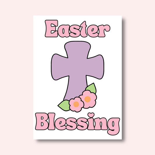 Easter Blessing Greeting Card