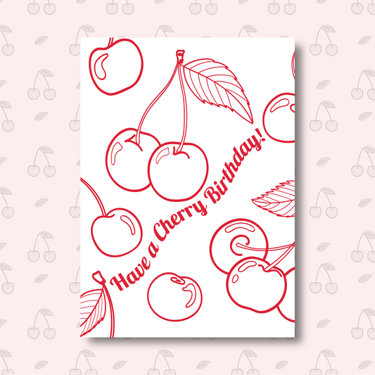Have a Cherry Birthday! Greeting Card