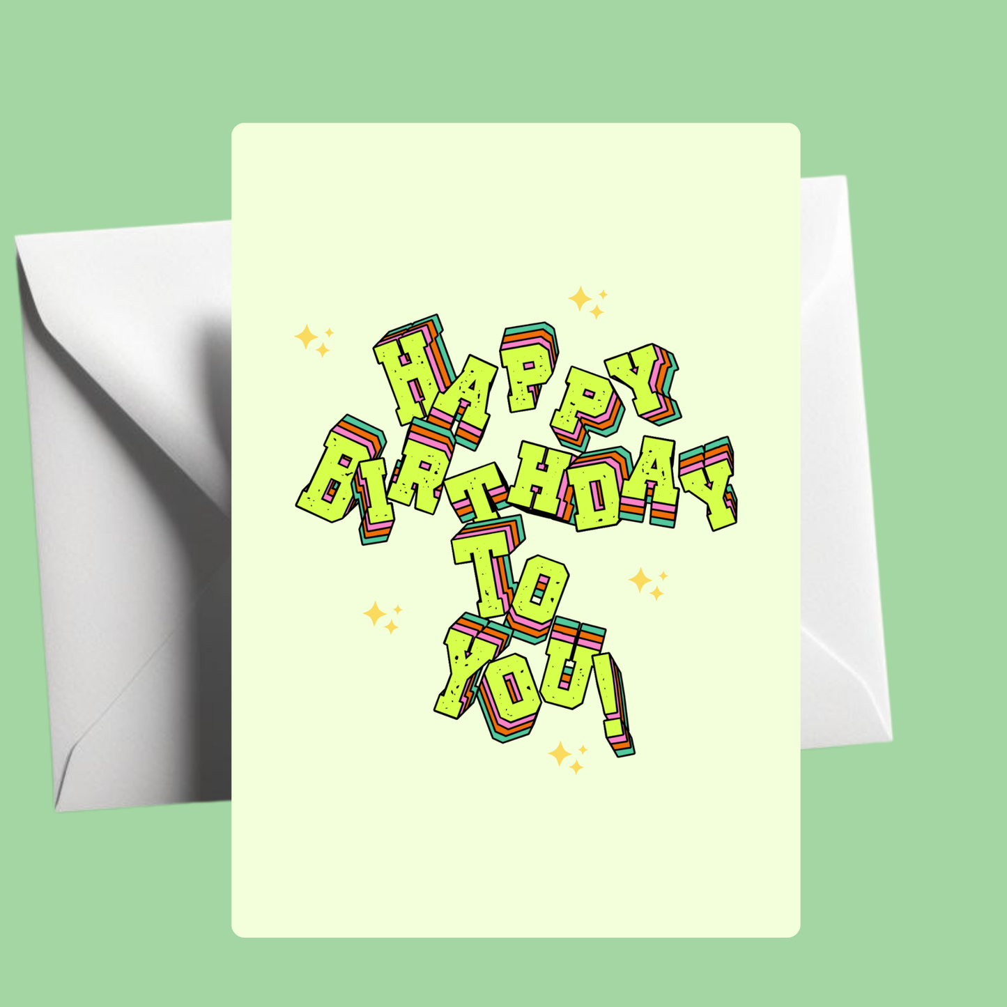 Happy Birthday To You Greeting Card