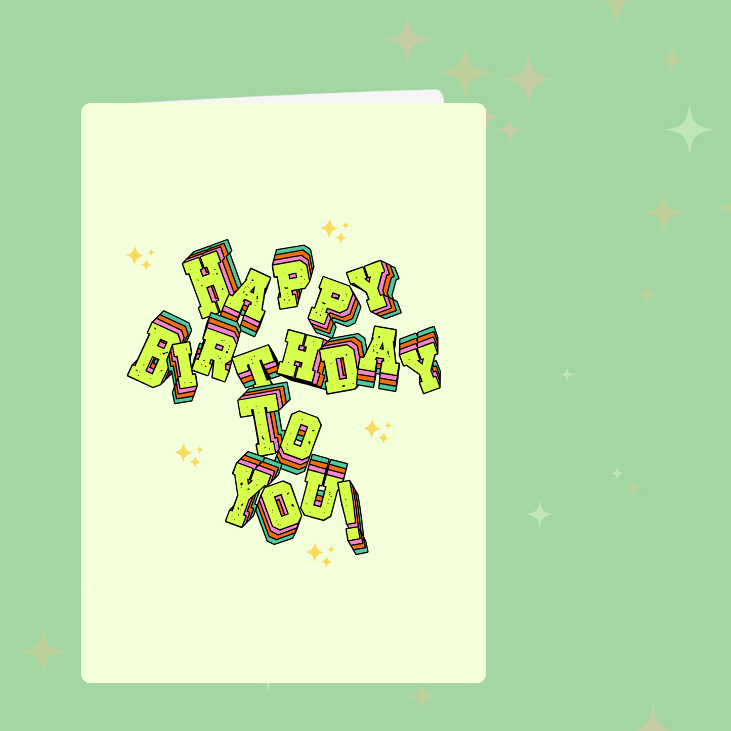 Happy Birthday To You Greeting Card