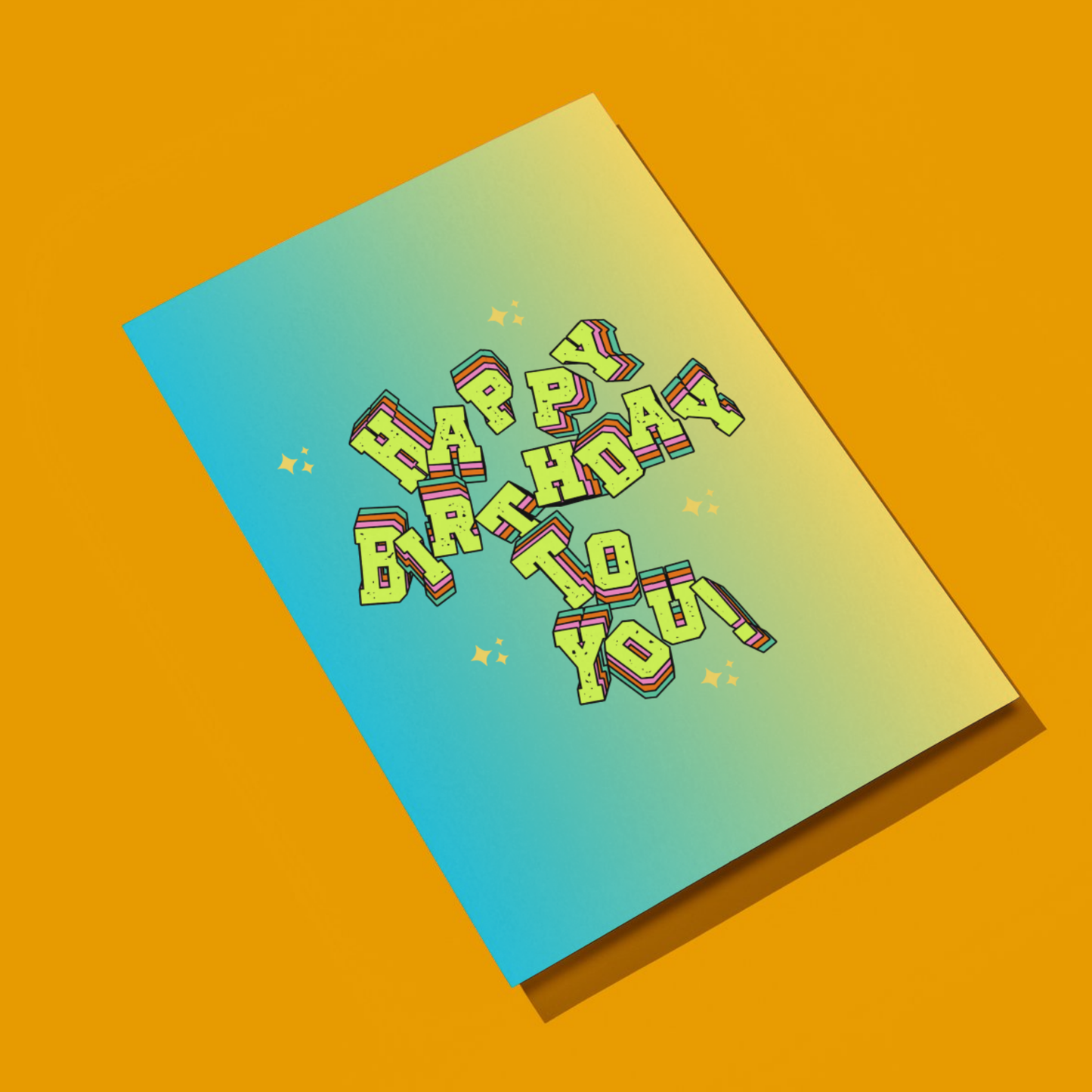 Happy Birthday To You (Hombre) Greeting Card
