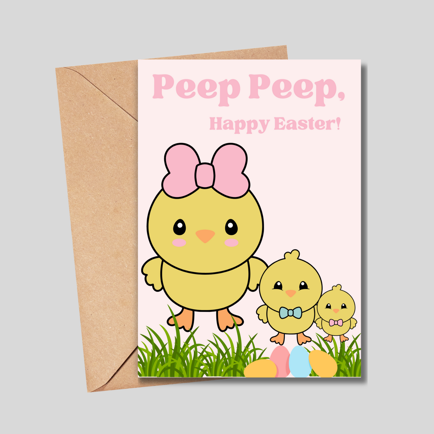Peep Peep Happy Easter! Greeting Card