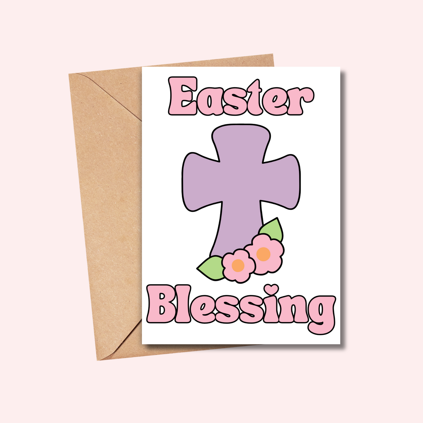 Easter Blessing Greeting Card