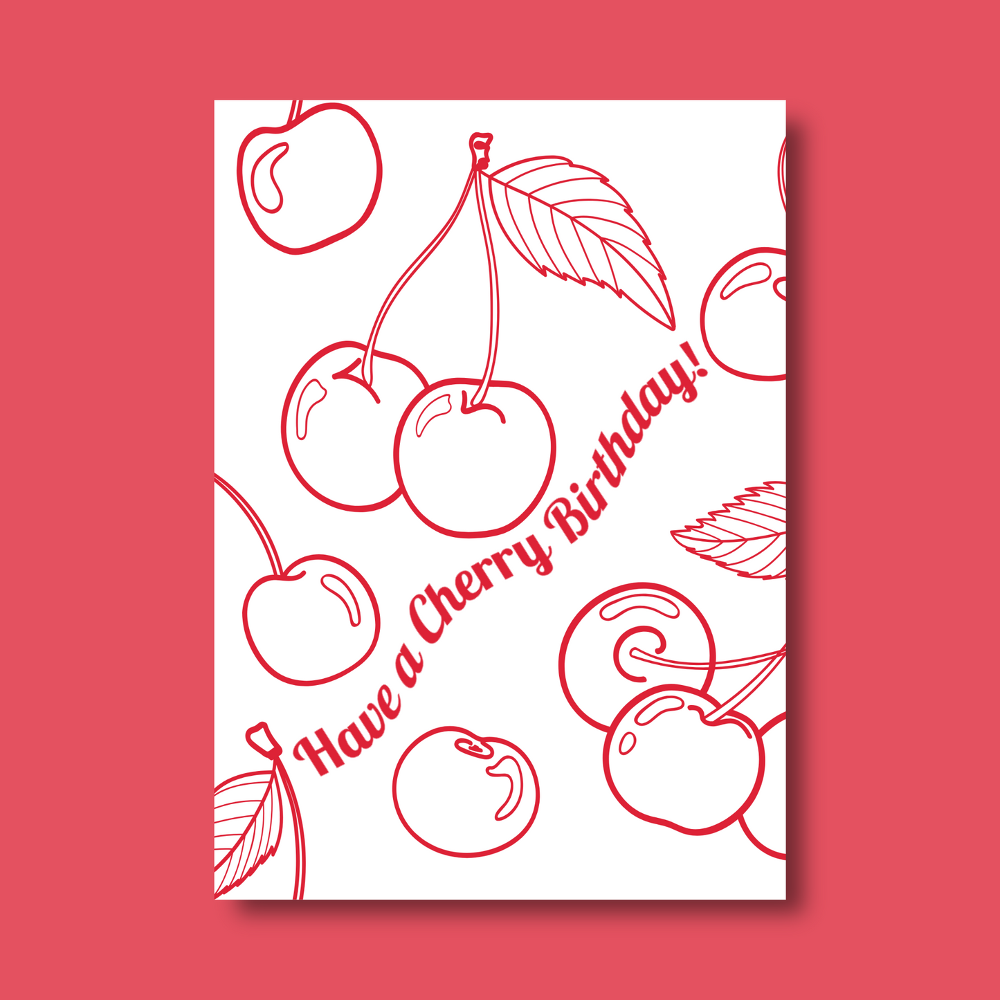 Have a Cherry Birthday! Greeting Card