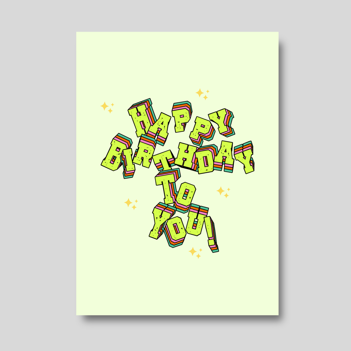 Happy Birthday To You Greeting Card – Craftingwheel